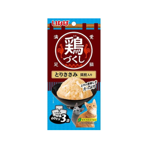 いなば 鶏づくし とりささみ 貝柱入り 60g×3袋 FCD502H-イメージ1