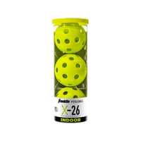 Franklin X-26 Pickleball-Lime Green-3Pack Tube FCD570L-52900