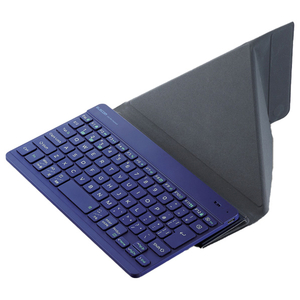 エレコム 充電式Bluetooth Ultra slimキーボード Slint ブルー TK-TM15BPBU-イメージ1