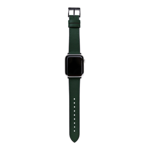 EGARDEN Apple Watch 41/40/38mm用バンド GENUINE LEATHER STRAP AIR ディープグリーン EGD20597AW-イメージ2