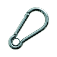 トラスコ中山 TRUSCO ステンレススナップフック AE型リング付 線径4×開口7mm FC735EZ-2082965