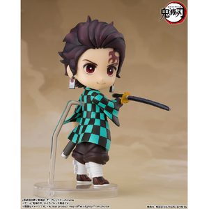 バンダイスピリッツ Figuarts mini 竈門炭治郎 (煉獄杏寿郎の鍔の日輪刀ver．) FMINIｶﾏﾄﾞﾀﾝｼﾞﾛｳﾚﾝｺﾞｸﾂﾊﾞ-イメージ4