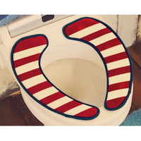 エディオンネットショップ オカトー ﾚｲﾄﾞﾊﾞﾂｸﾍﾞﾝｷﾕｳﾁﾔｸred 吸着便座シート レイドバック レッドボーダー