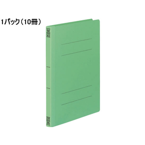 コクヨ フラットファイルV B5タテ とじ厚15mm 緑 10冊 1パック(10冊) F835372-ﾌ-V11G-イメージ1