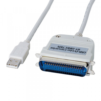 サンワサプライ USBプリンタコンバータケーブル 1．8m USB-CVPRN