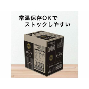 伊藤園 TULLY’S COFFEE BLACK 1L×12本 FCC6453-イメージ3