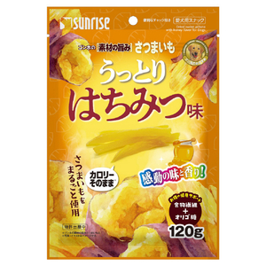 サンライズ 素材の旨みさつまいもはちみつ120g ｿｻﾞｲﾉｳﾏﾐｻﾂﾏｲﾓﾊﾁﾐﾂ120G-イメージ1