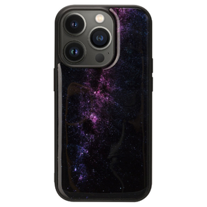 ikins iPhone 14 Pro用天然貝ケース Milky way I23597I14P-イメージ1