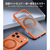 TORRAS iPhone17 Pro Max用 複合素材PC+TPUケース TORRAS OSTAND PRO オレンジ X00FX2926-イメージ2