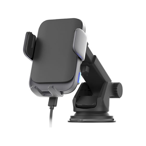 カシムラ 自動開閉式ワイヤレス充電ホルダー 自動誘導吸盤取付 FCK646D-KW61-イメージ1