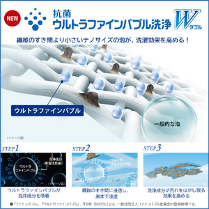 東芝 8．0kg洗濯乾燥機 ZABOON グランホワイト AW-8VH4(W)-イメージ4