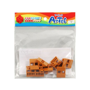 アーテック Artecブロック 三角A 8P 茶 FCS2905-77812-イメージ1