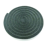 槌屋 すき間テープ ダークグレー 10mm×15mm×2m FC983GC-3564207