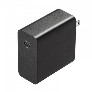 サンワサプライ USB PD対応AC充電器(PD65W・Type-Cケーブル付き) ACA-PD91BK-イメージ6