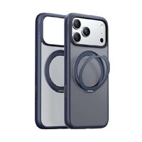 TORRAS iPhone17 Pro Max用 複合素材PC+TPUケース TORRAS OSTAND PRO ミドナイトブルー X00FX2928