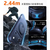 TORRAS iPhone17 Pro Max用 複合素材PC+TPUケース TORRAS OSTAND PRO ミドナイトブルー X00FX2928-イメージ6