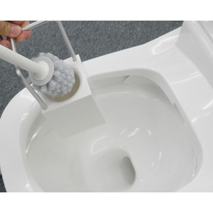 オーエ キューボ トイレブラシ ケース付き ホワイト FCE264Y-イメージ3