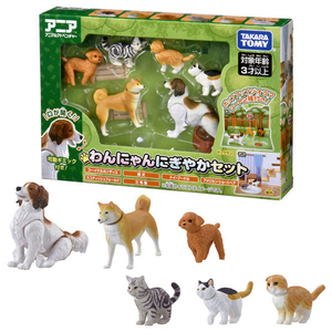 タカラトミー アニア わんにゃんにぎやかセット ｱﾆｱﾜﾝﾆﾔﾝﾆｷﾞﾔｶｾﾂﾄ-イメージ12