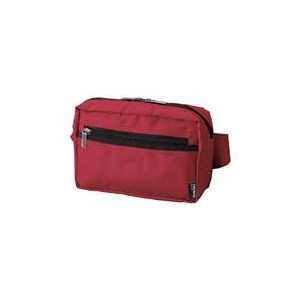トラスコ中山 TRUSCO　コンパクトウエストポーチ　レッド TC-CWP-R-イメージ1