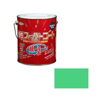 アサヒペン 油性スーパーコート 1.6L ライトグリーン FC374NV