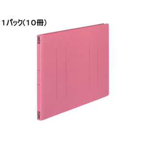 コクヨ フラットファイルV B4ヨコ とじ厚15mm ピンク 10冊 1パック(10冊) F835834-ﾌ-V19P-イメージ1