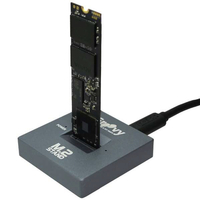 タイムリー NVMe/SATA M．2 SSD 両対応スタンド シルバー UDM2ST