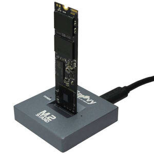 タイムリー NVMe/SATA M．2 SSD 両対応スタンド シルバー UD-M2ST-イメージ1