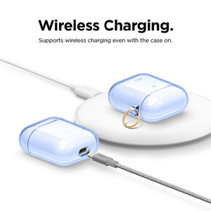 elago CLEAR CASE for AirPods/AirPods 2nd Charging/AirPods 2nd Wireless Aqua Blue EL_APACSTPCE_BL-イメージ7