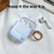 elago CLEAR CASE for AirPods/AirPods 2nd Charging/AirPods 2nd Wireless Aqua Blue EL_APACSTPCE_BL-イメージ3