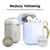 elago CLEAR CASE for AirPods/AirPods 2nd Charging/AirPods 2nd Wireless Aqua Blue EL_APACSTPCE_BL-イメージ4