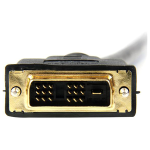 シネックスインフォテック HDMI - DVI-D変換ケーブル オス/オス 0．5m ブラック HDDVIMM50CM-イメージ3