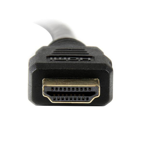 シネックスインフォテック HDMI - DVI-D変換ケーブル オス/オス 0．5m ブラック HDDVIMM50CM-イメージ5
