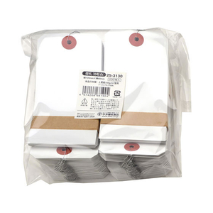 タカ印 パック入荷札 B松 白無地 200枚 F378206-25-3130-イメージ4