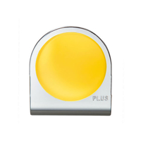 プラス カラーマグネットクリップ 大 イエロー FCG186V-80-563