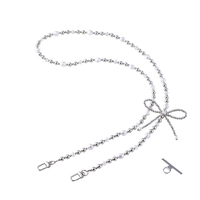 エレコム ショルダーストラップビーズ シルバー P-STSDH1BERSV