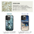 ikins iPhone 14 Plus用天然貝ケース 名所シリーズ サントリーニ島 I23599I14M-イメージ4