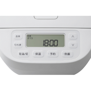 パナソニック 可変圧力IH炊飯ジャー(5．5合炊き) ホワイト SR-N310D-W-イメージ3