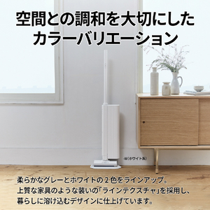 シャープ 紙パック式コードレススティッククリーナー ステーションタイプ RACTIVE Air STATION グレー系 EC-CR1-H-イメージ7