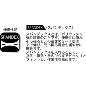 おたふく手袋 おたふく/ソフキャッチEXフィット 天然ゴム クレーターパーム ブラウン M FC416FJ-1476214-イメージ2