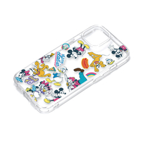 PGA iPhone 15用クリアハイブリッドケース ミッキー&フレンズ PG-D23APT09MKY