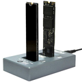 タイムリー NVMe(PCIe)M．2 クローンスタンド シルバー UDM2CL