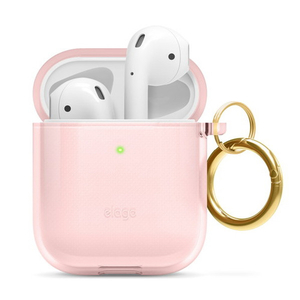 elago CLEAR CASE for AirPods/AirPods 2nd Charging/AirPods 2nd Wireless Lovely Pink EL_APACSTPCE_PK-イメージ1
