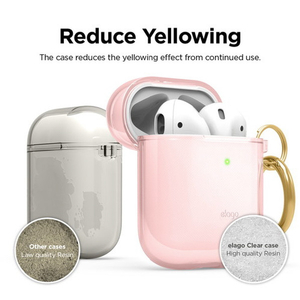 elago CLEAR CASE for AirPods/AirPods 2nd Charging/AirPods 2nd Wireless Lovely Pink EL_APACSTPCE_PK-イメージ4