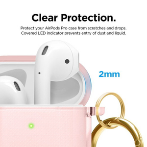 elago CLEAR CASE for AirPods/AirPods 2nd Charging/AirPods 2nd Wireless Lovely Pink EL_APACSTPCE_PK-イメージ5