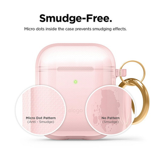 elago CLEAR CASE for AirPods/AirPods 2nd Charging/AirPods 2nd Wireless Lovely Pink EL_APACSTPCE_PK-イメージ6