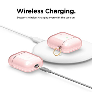 elago CLEAR CASE for AirPods/AirPods 2nd Charging/AirPods 2nd Wireless Lovely Pink EL_APACSTPCE_PK-イメージ7
