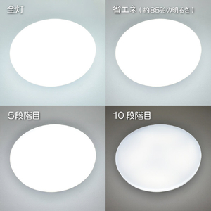 オーム電機 LEDシーリングライト 8畳用 調光 昼光色 LE-Y29D8MK-イメージ3
