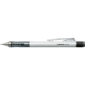 トンボ鉛筆 シャープペンシルモノグラフ ネオン 0.5mm ホワイト F164642-DPA-134A-イメージ1
