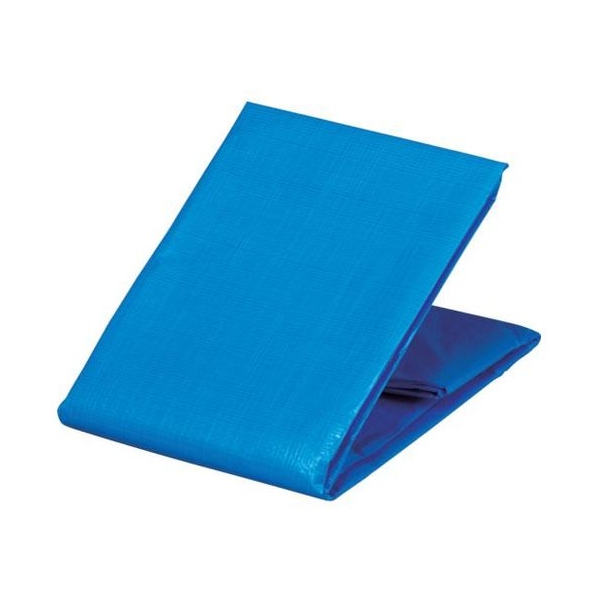 トラスコ中山 TRUSCO ブル-シート#2200 耐久期間2年 幅10.0m×長10.0m FC782HM-8191866 ：10