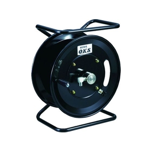 ハタヤリミテッド 高圧ホースリール 耐圧20.5MPa 手動巻移動スタンド型ホースなし FC610HB-1145342-イメージ1